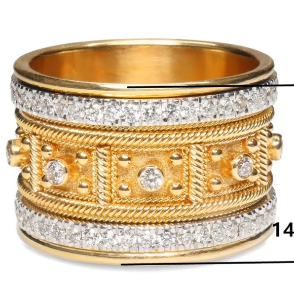 GOLD PLATED RING - Picture 6 of 11